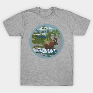 Montana Vintage Decal T-Shirt